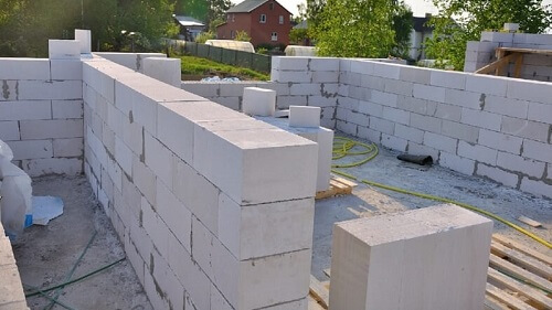 Кладка газосиликатных блоков в Барановичах