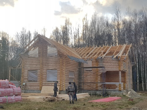 Монтаж кровли из металлочерепицы в Барановичах