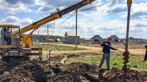 Свайно-ростверковый фундамент в Барановичах