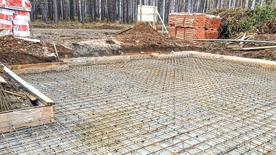 Заливка фундамента под дом в Барановичах